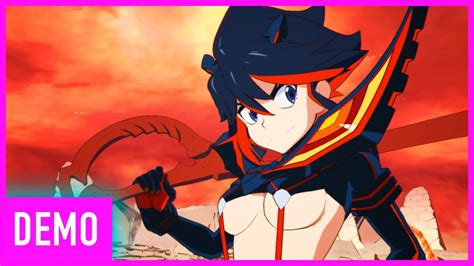 kill la kill the game if versus matches with all characters gameplay demo youtube