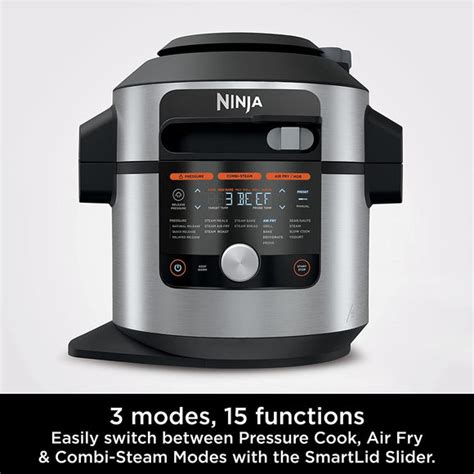 Ninja Foodi Max 15 In 1 Smartlid Multi Cooker Smart Cook System Ol