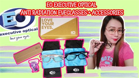 Eo Executive Optical Anti Radiation Eyeglasses Accessories Review Eo Optical Lazada Store