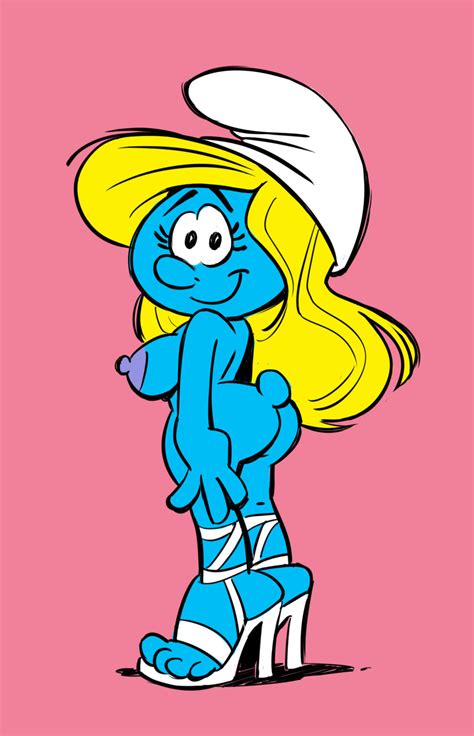 Smurfette Nude By Meatpencil Hentai Foundry