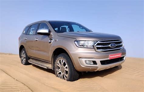 2020 Ford Endeavour Bs6 First Look Review The Best Full Size Suv In