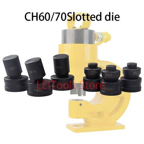 Hydraulic Slotted Die For Ch 60 Punching Machine Ch 70 Word Long Hole