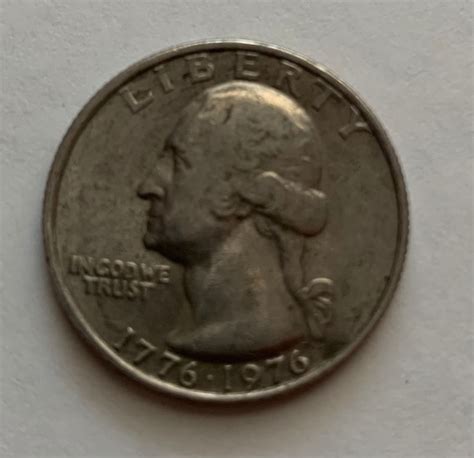 1776 1976 Rare Classic Bicentennial Quarter No Mint Mark Etsy