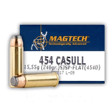 454 Casull 240 Gr Sjsp Magtech 20 Rounds Bushift Best