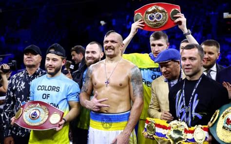 Boxe Mondiale Pesi Massimi Ucraino Usyk Si Conferma Campione Joshua