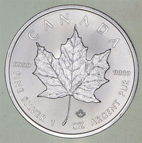 2019 Canada 500 Silver Maple Leaf 1 Troy Oz 9999 Fine Silver
