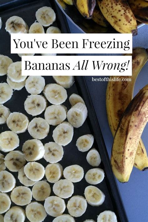How To Freeze Bananas So They Don T Turn Black And Yucky Frozen Veggies Frozen Fruit Frozen