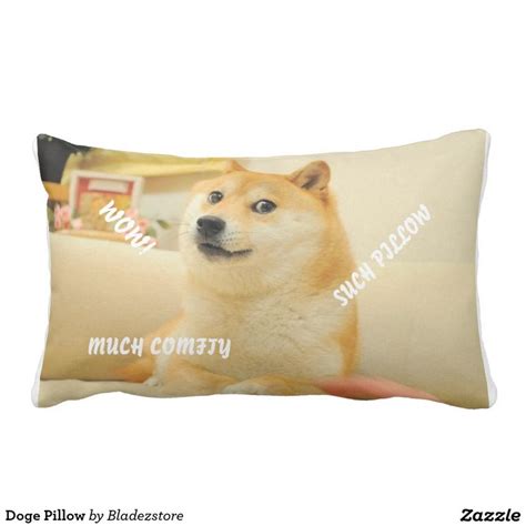 Doge Pillow Pillows Personalized Throw Pillow Doge