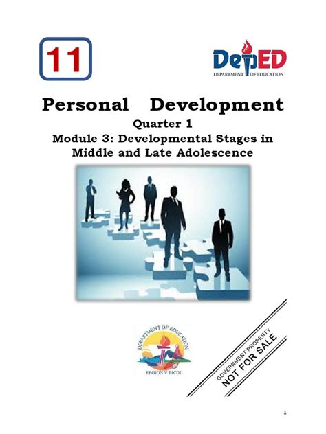 Personal Development Module 3 Edited Pdf Developmental Psychology