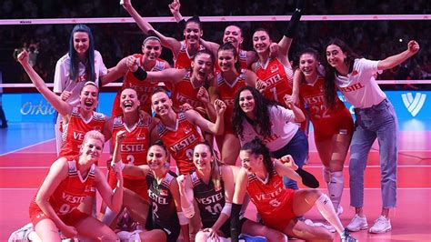 A Milli Kadın Voleybol Takımı Sırbistanı 3 1 Mağlup Etti