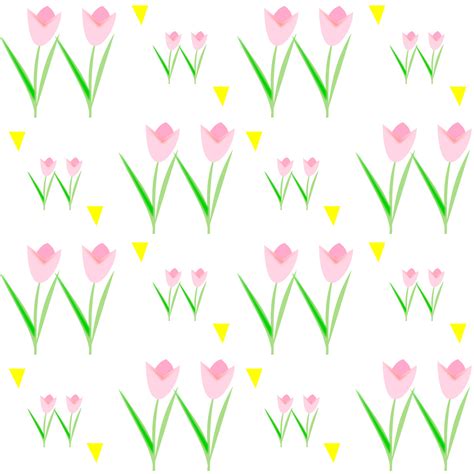 Free Printable Spring Tulip Scrapbooking Paper