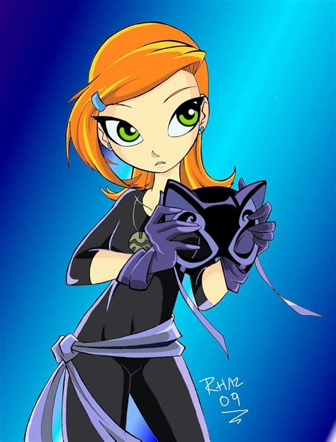Pin By Sammie On Witch Ben 10 Comics Female Cartoon Characters Gwen 10