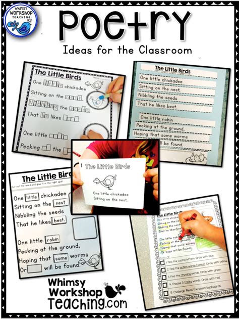 Poetry In The Classroom Whimsy Workshop Teaching