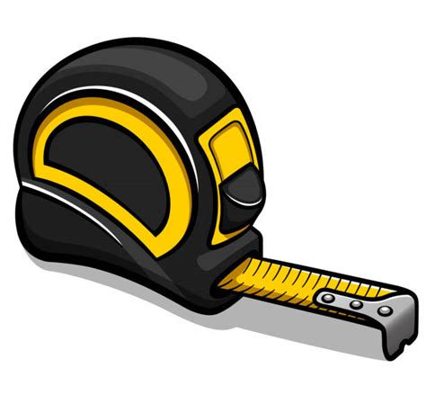 Tape Measure White Background Illustrations Royalty Free Vector