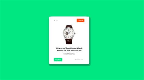 Whether it's windows, mac, ios or android, you will be able to download the images using download. How to design An Awesome Product Card with Just HTML and ...