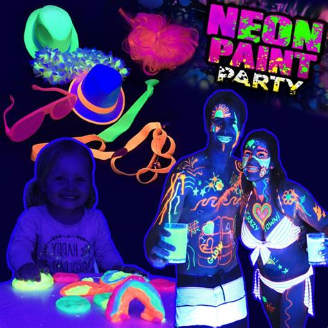 Neon Party The Complete Party Guide Black Light Led Glow Party Kits