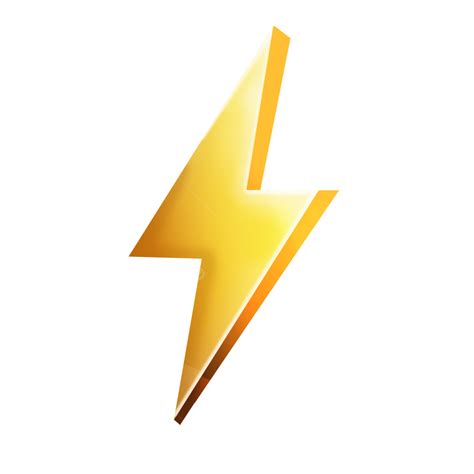 Yellow Lightning Bolt Transparent Images Clip Art Lightning Bolt