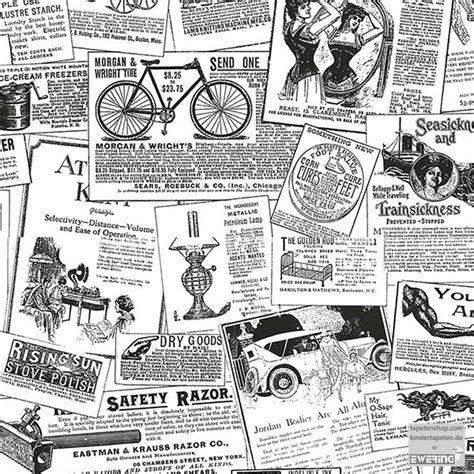 49 Vintage Newspaper Print Wallpaper Wallpapersafari