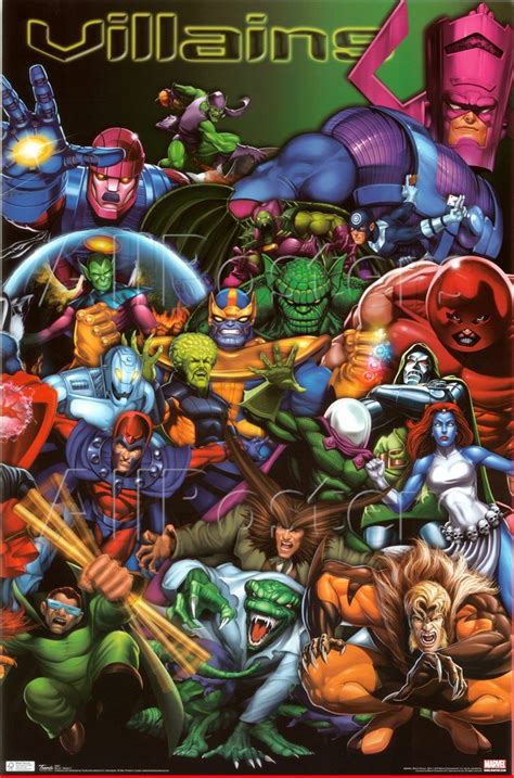 Los 100 Mejores Villanos De Marvel Descargar Manual