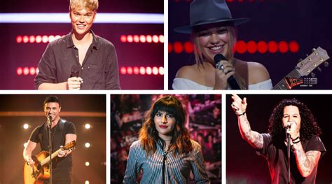 Rosano lepri, claire pollock, anthony fassilis, soren dyne 3d: The five best television comebacks from The Voice ...
