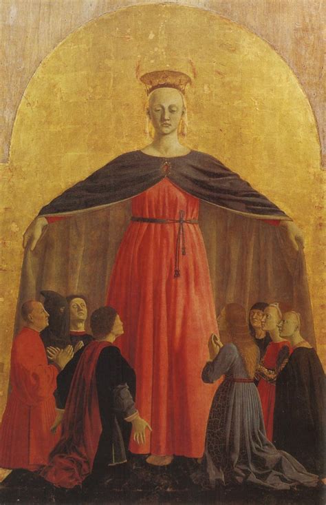 Piero Della Francesca Polyptych Of The Madonna Of Misericordia 1445