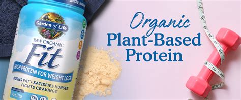 Raw Organic Fit Protein Powder For Weight Loss Vanilla Garden Of Life