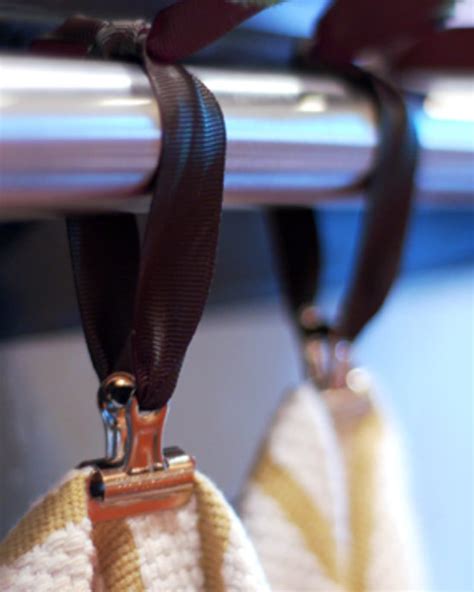 Simple Solution Hang Kitchen Towels From Bull Clips Kitchen Towels