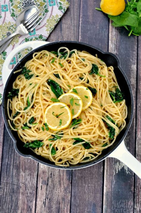 Easy Lemon Garlic Pasta A Tasty Lemon Spaghetti Recipe
