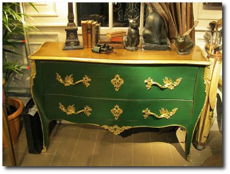 Stunning Painted Green French Chest Taken At The Maison And Objet Show