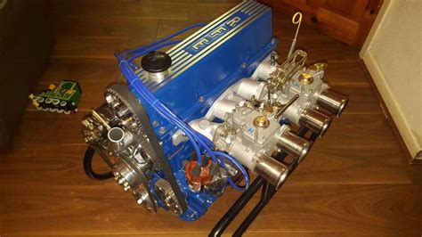 Show Standard Ford Pinto Engine Twin Webber 45s