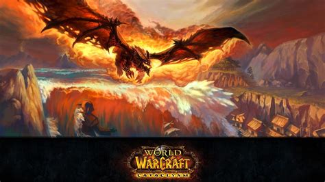 🥇 World Of Warcraft Warcraft Cataclysm Deathwing Fan Art Wallpaper