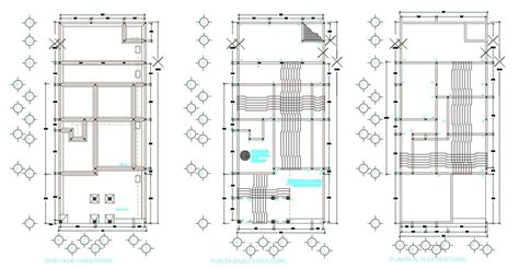 Rcc Construction House Plan Design Dwg File Cadbull