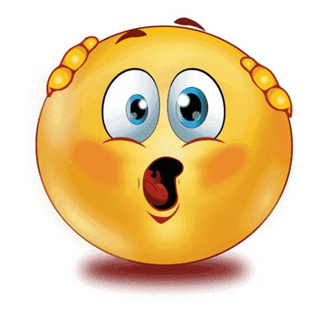 Shocked Emoji Png Clipart Png Mart