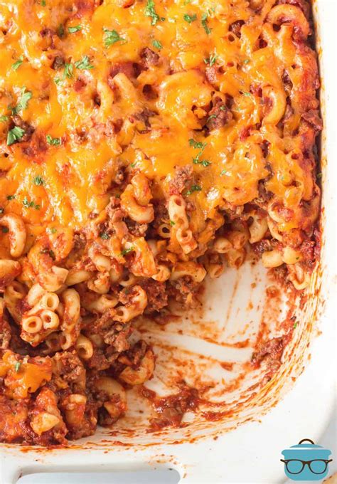 Cheeseburger Macaroni Casserole The Country Cook