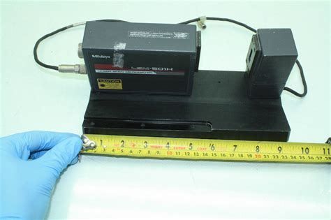 Mitutoyo Lsm 501h Laser Scan Micrometer High Speed 0 10mm Range Ebay