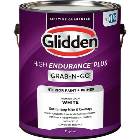 Glidden High Endurance Plus Grab N Go Eggshell Interior Paint And Primer