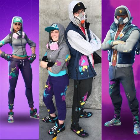 My Boyfriend And I Cosplayed The Teknique And Abstrakt Skins From