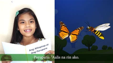 Zyans Performance Task Read Aloud Ang Alitaptap At Ang Paruparo