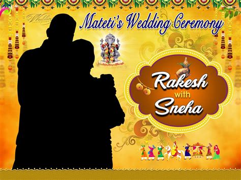 marriage banner design template psd background free downloads | naveengfx