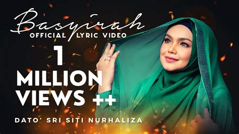 Basyirah Dato Sri Siti Nurhaliza Youtube