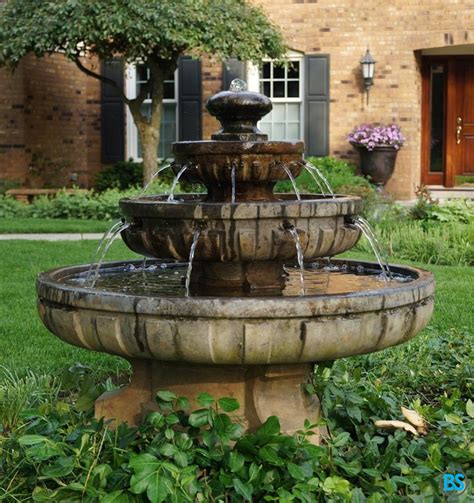 Fountains Regal 33 High 3 Tier Traditional Outdoor Garden Fountain