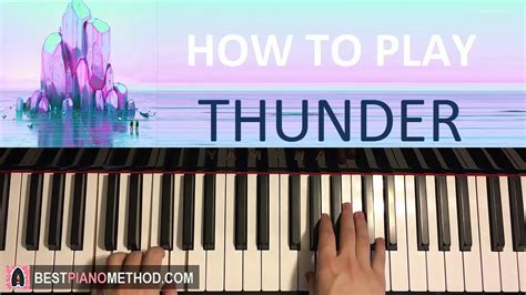 How To Play Imagine Dragons Thunder Piano Tutorial Lesson Youtube