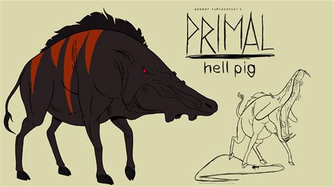 Genndy Tartakovsky Primal Hell Pig Style By Lilburgerd4 On Deviantart