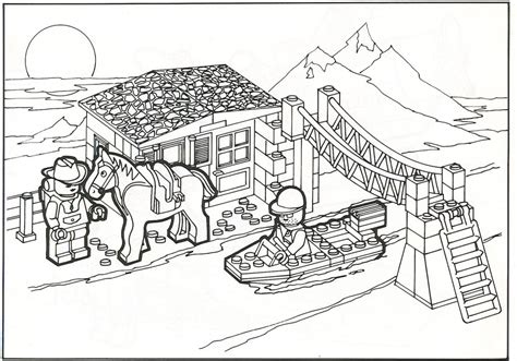 All the drawings are unique and one may be simpler than the other. Lego Coloring Pages - Best Coloring Pages For Kids