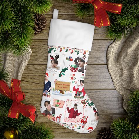 Bts Inspired Hobi Christmas Stocking Jhope Stocking Kpop Christmas