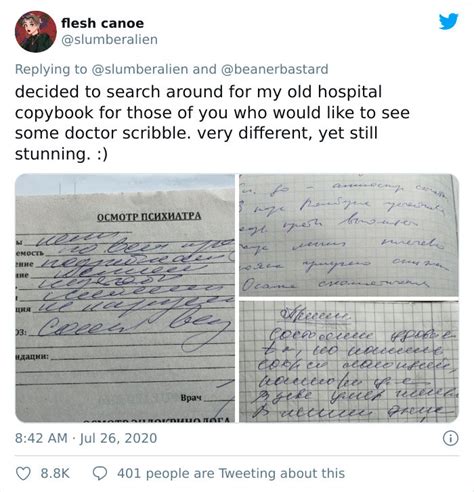 Think Your Doctors Handwriting Is Hard To Read Try Russian Cursive