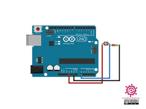 Interfacing Photoresistor LDR Sensor With Arduino Electropeak