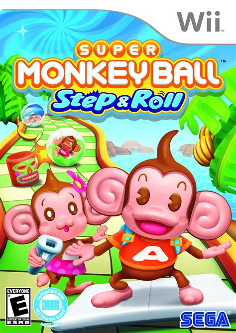 Rom Super Monkey Ball Step And Roll Para Nintendo Wii Wii