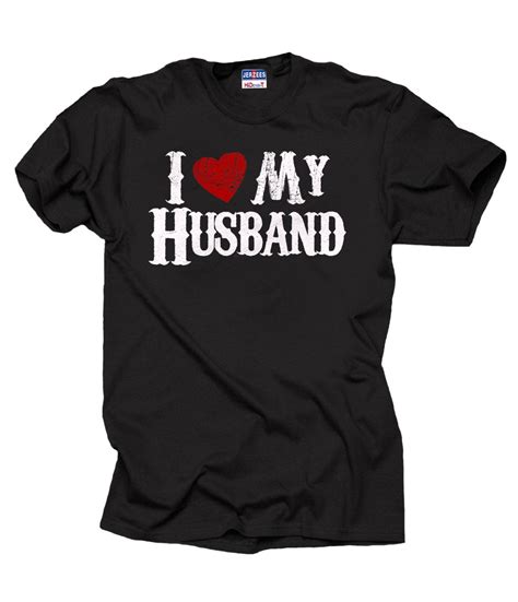 i love my husband t shirt tee shirt git for wife couple tee etsy
