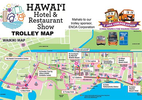 34 Map Of Hotels In Waikiki Maps Database Source